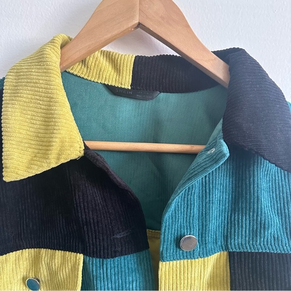 SHEIN Multicolor Corduroy Jacket - Picture 4 of 6